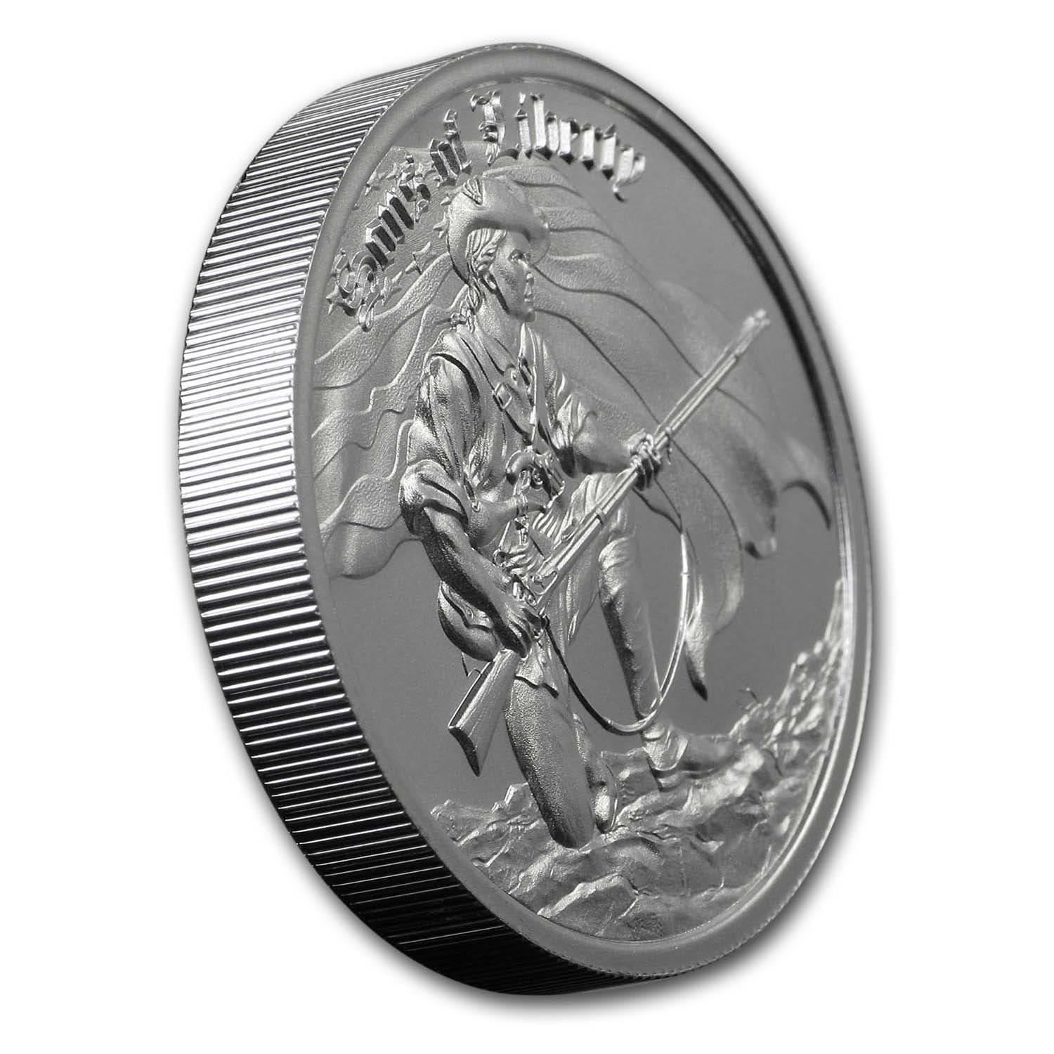 2 oz Silver High Relief Round - Sons of Liberty, Liberty Tree | eBay